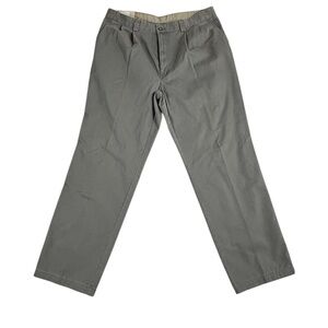 Men’s Haggar Clothing Co. Cargo Jeans 38x32 Gray Wide Leg Utility Denim